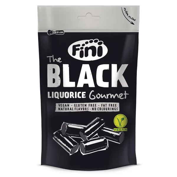 Regaliz negro gourmet Fini 180 g 2