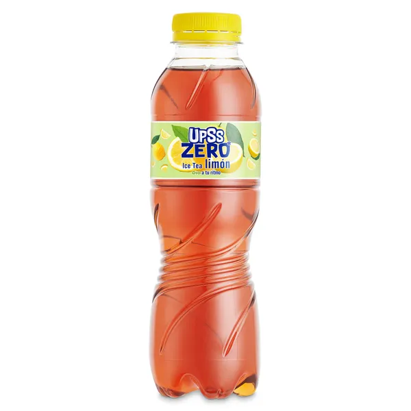 Refresco de té al limón zero Dia Upss botella 50 cl