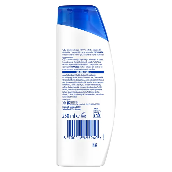 Champú anticaida H&S 250 ml 3