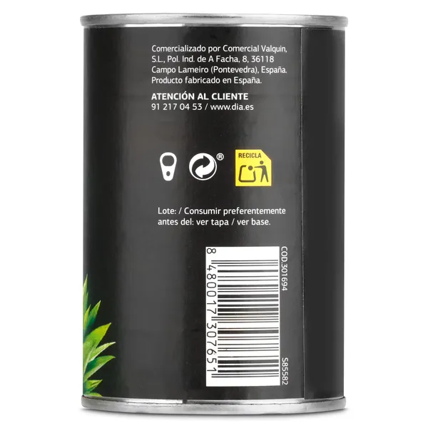 Frutas variadas en almíbar ligero Dia Fruticampo lata 240 g 3
