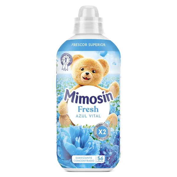 Suavizante concentrado extra fragancia azul vital Mimosin 56 lavados 2