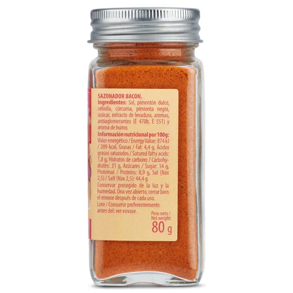 Sazonador bacon El avion 80 g 2