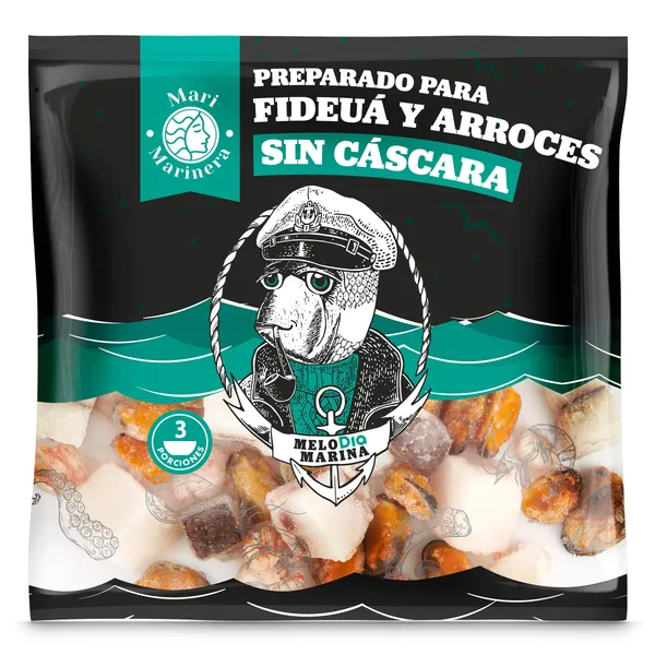 Preparado para fideuá y arroces sin cáscara Dia Mari Marinera 450 g 2