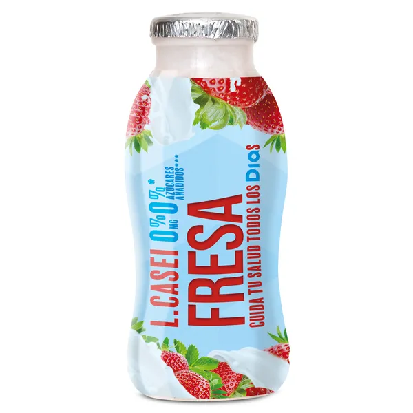 Bebida desnatada de fresa L-Casei Dia pack 6 x 100 g 3