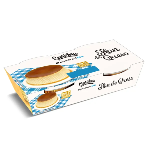 Flan de queso Dia Caprichoso 2 x 100 g 4