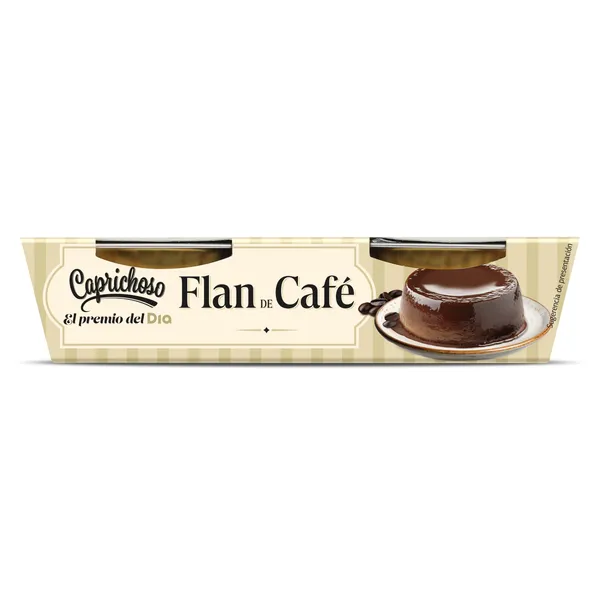 Flan de café Caprichoso Dia pack 2 x 100 g 3