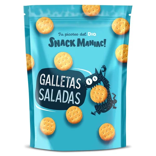 Galletas saladas Dia Snack Maniac bolsa 200 g 2