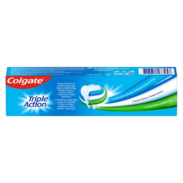 Pasta de dientes Colgate Triple Action 100 ml 5