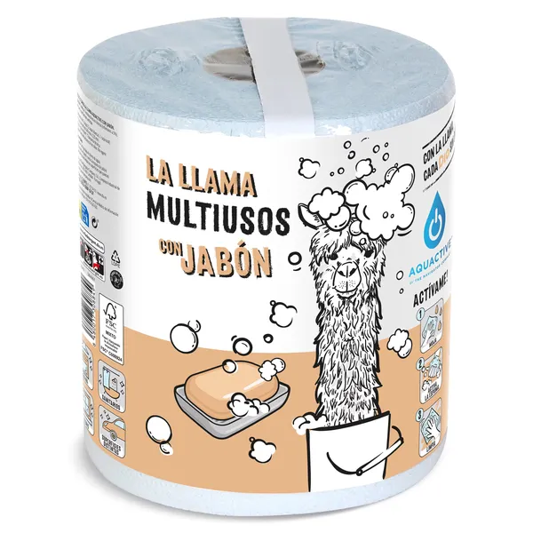 Papel multiusos con jabón Dia La Llama 1 unidad 3