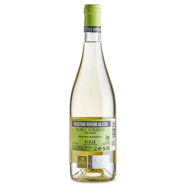 Vino blanco semidulce D.O. Rioja Faustino Rivero botella 75 cl 2