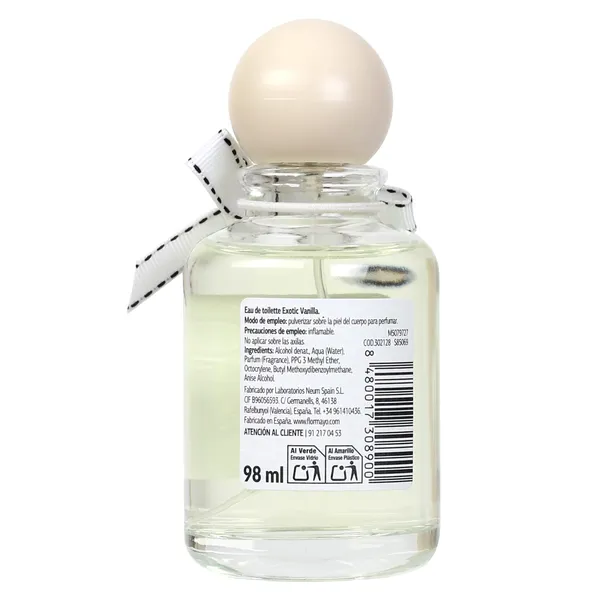 Colonia exotic vanilla Dia Imaqe frasco 98 ml 2