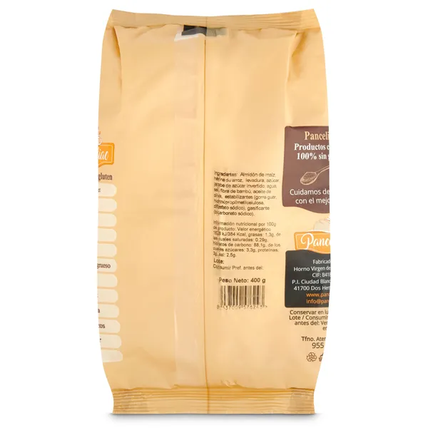 Pan rallado sin gluten Panceliac 400 g 3