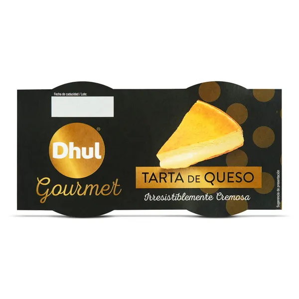 Tarta de queso cremosa Dhul pack 2 x 100 g 2