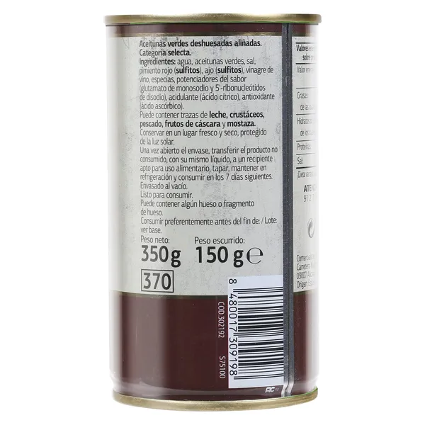 Aceitunas camperas sin hueso Dia Vegecampo 150 g 4