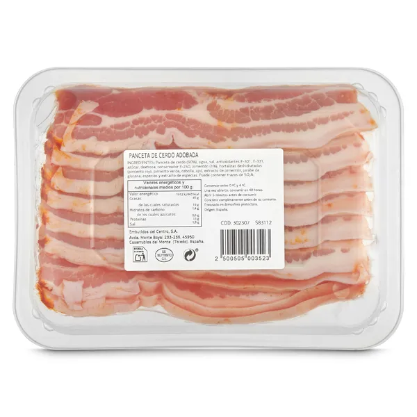 Panceta adobada de cerdo Selección de Dia bandeja 300 g aprox. 4