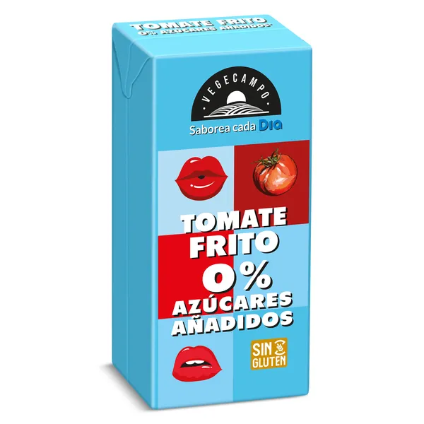 Tomate frito 0% azúcares añadidos Dia Vegecampo 390 g 3