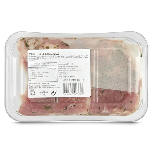 Secreto de cerdo al ajillo Selección de Dia 350 g aprox. 5