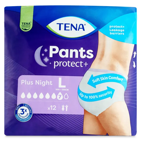 Pants de incontinencia plus night talla L Tena bolsa 12 unidades 2