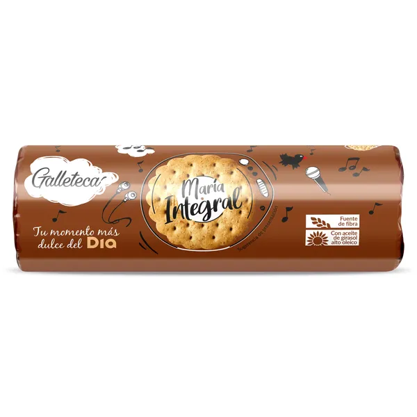Galletas integrales María Galleteca de Dia bolsa 200 g 2