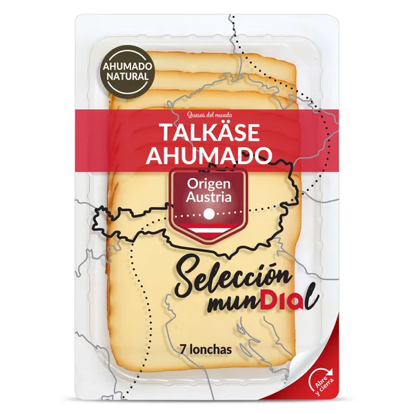 Queso ahumado Talkäse Selección Mundial de Dia sobre 120 g