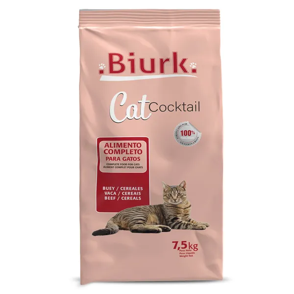 Alimento para gatos completo Biurk bolsa 7.5 Kg 2
