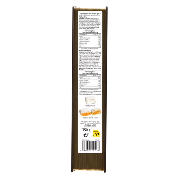 Surtido de hojaldradas clásicas y con naranja libro Dulce Noel Dia lata 350 g 4