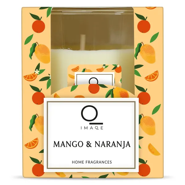 Vela perfumada mango y naranja Dia Imaqe caja 1 unidad 2