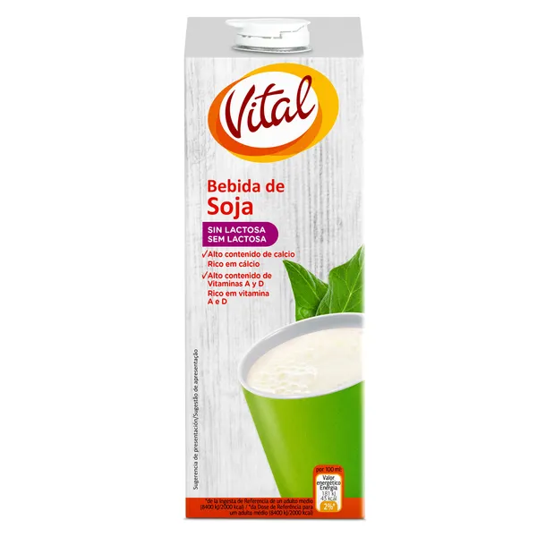 Bebida de soja Dia Vital brik 1 l 2