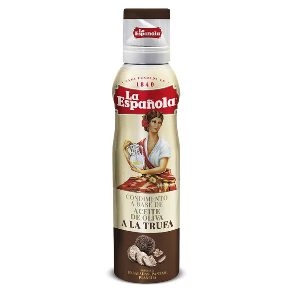 Aceite de oliva trufa en spray La española 200 ml