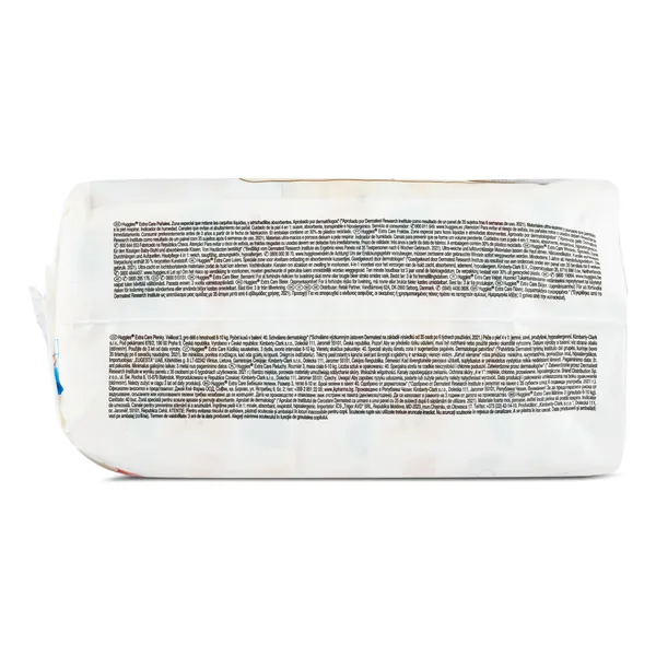 Pañales 6-10 kgs talla 3 Huggies Extra Care bolsa 40 unidades 4