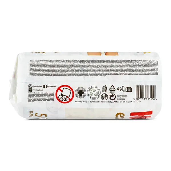 Pañales 11-25 kgs talla 5 Huggies Extra Care bolsa 28 unidades 3