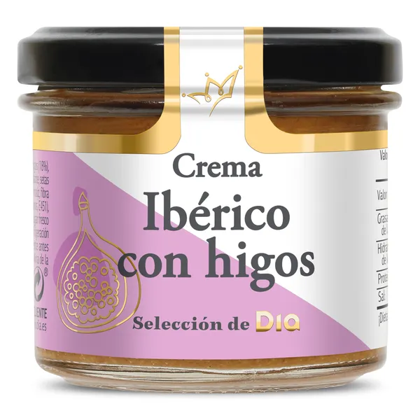 Paté de cerdo ibérico con higos Selección de Dia frasco 110 g