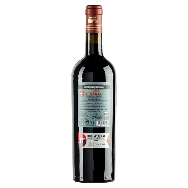 Vino tinto Crianza D.O. Utiel Requena Faustino Rivero botella 75 cl 2