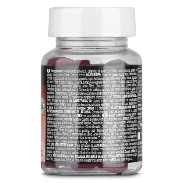 Gominolas energy Vitaldin frasco 36 unidades 2