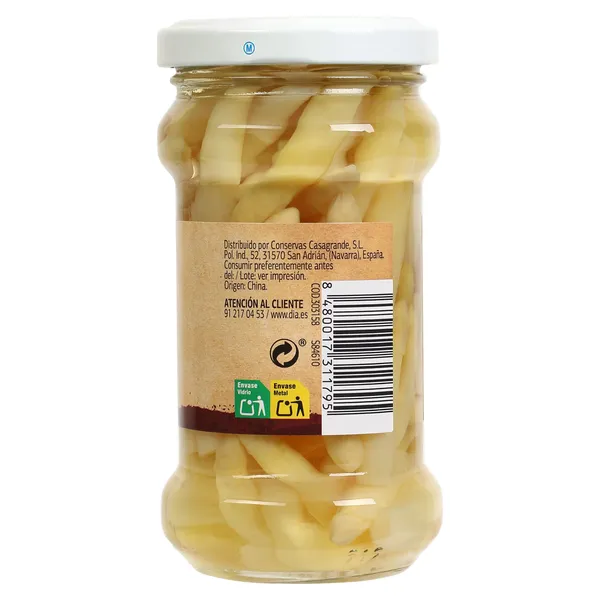Yemas de espárragos delgadas Dia Vegecampo frasco 110 g 3