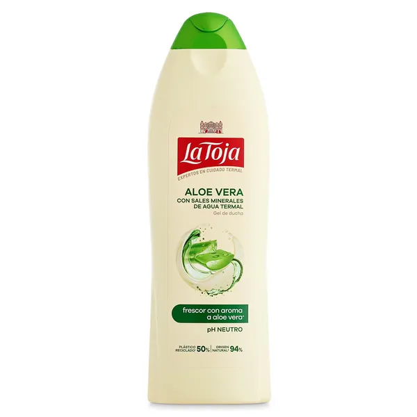 Gel de ducha Aloe Vera La toja 600 ml 2