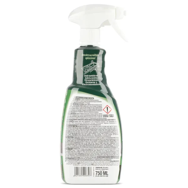 Lavavajillas turbo espuma Disiclin spray 750 ml 2