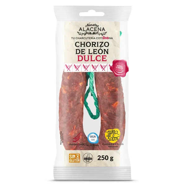 Chorizo de León dulce Dia Nuestra Alacena 250 g 2