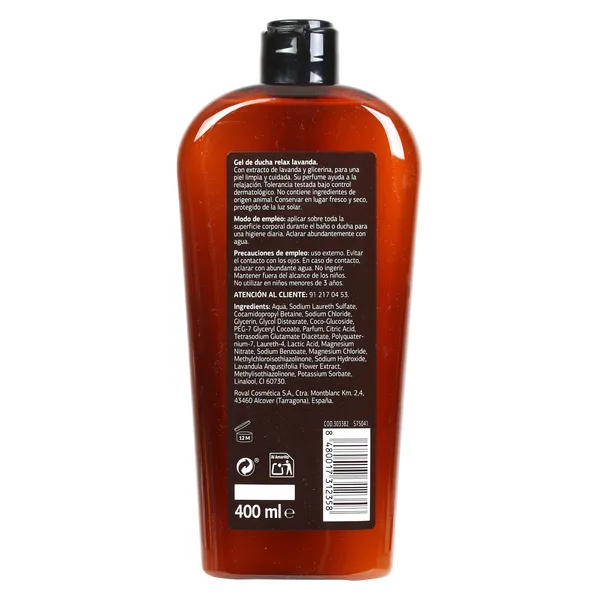 Gel de ducha relax lavanda Dia Imaqe 400 ml 3