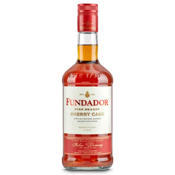 Brandy de Jerez sherry cask Fundador botella 70 cl