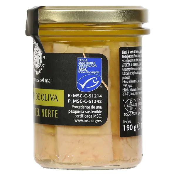 Bonito del Norte MSC en aceite de oliva Dia Mari Marinera 140 g 3