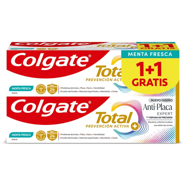 Pasta de dientes anti-placa Colgate Total tubo 75 ml