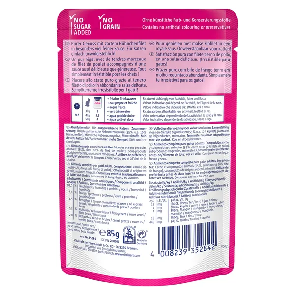 Alimento para gatos con pollo Vitakraft 85 g 3