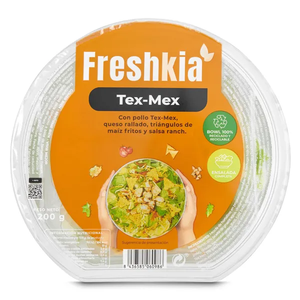 Ensalada tex-mex Freshkia 200 g 2