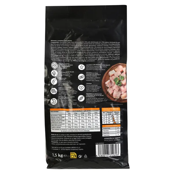 Alimento para perro adulto de pollo Dia Deliperro 1.5 Kg 4