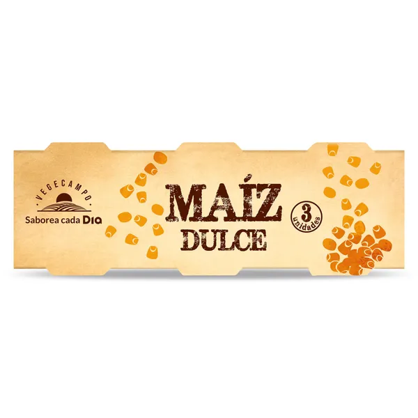 Maíz dulce Dia Vegecampo 3 x 70 g 2