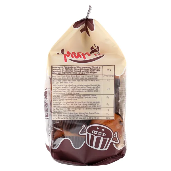 Mini muffins con chips de chocolate Mr.muffin bolsa 225 g 4