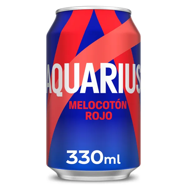 Aquarius de melocotón rojo 330 ml 2