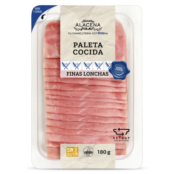 Paleta cocida Nuestra Alacena de Dia sobre 180 g