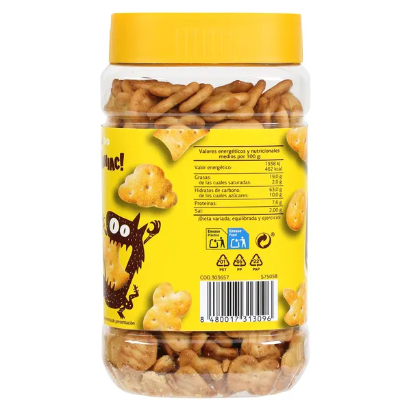 Mix de galletas saladas Dia Snack Maniac 350 g 5